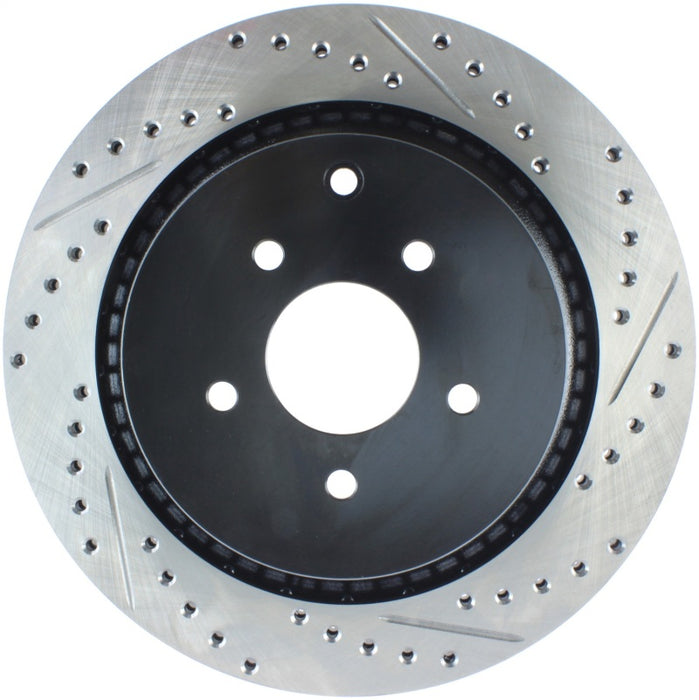 Stoptech 127.42105L StopTech 09 Infiniti FX50 SportStop Slotted & Drilled Rear Left Rotor