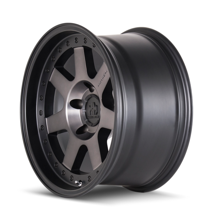 Mayhem 8300-2978TM 8300 Prodigy 20x9 / 8x180 BP / 0mm Offset / 130.8mm Hub Matte Black w/ Dark Tint Wheel
