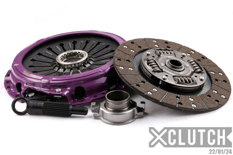 XCLUTCH XKMI24011-1T XClutch 07-17 Mitsubishi Lancer EVO X 2.0L Stage 1 Steel Backed Organic Clutch Kit