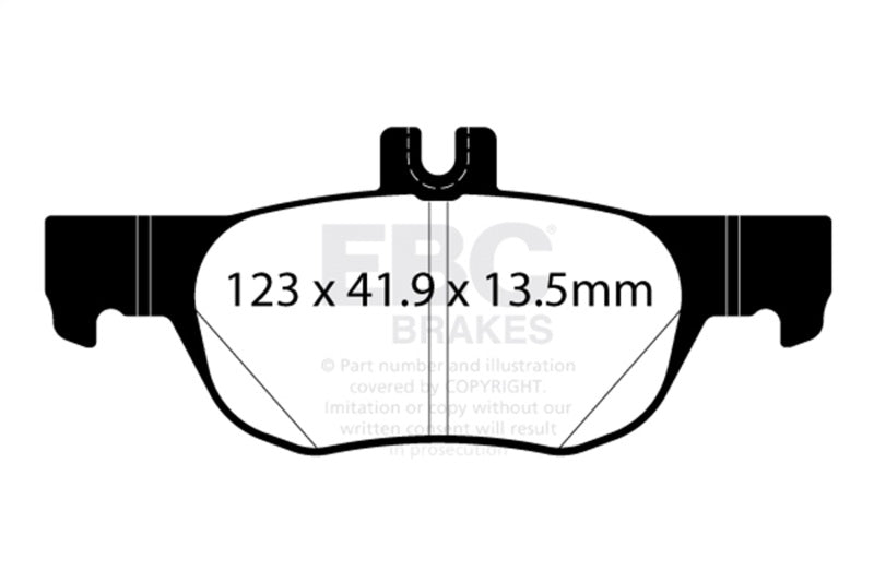 EBC DP32413C 2019+ Mazda 3 (BP) 2.5L Redstuff Rear Brake Pads