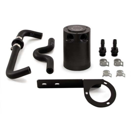 Mishimoto MMBCC-CTR-17PBEBK2 2017+ Honda Civic Type R Baffled Oil Catch Can Kit - Black