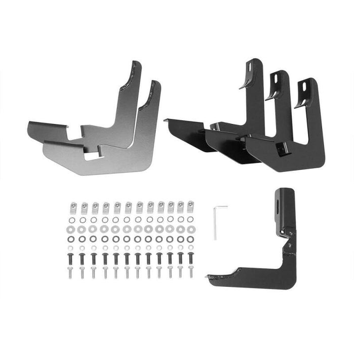 Westin 21-53245 2007-2018 Toyota Tundra Double Cab PRO TRAXX 5 Oval Nerf Step Bars - Black