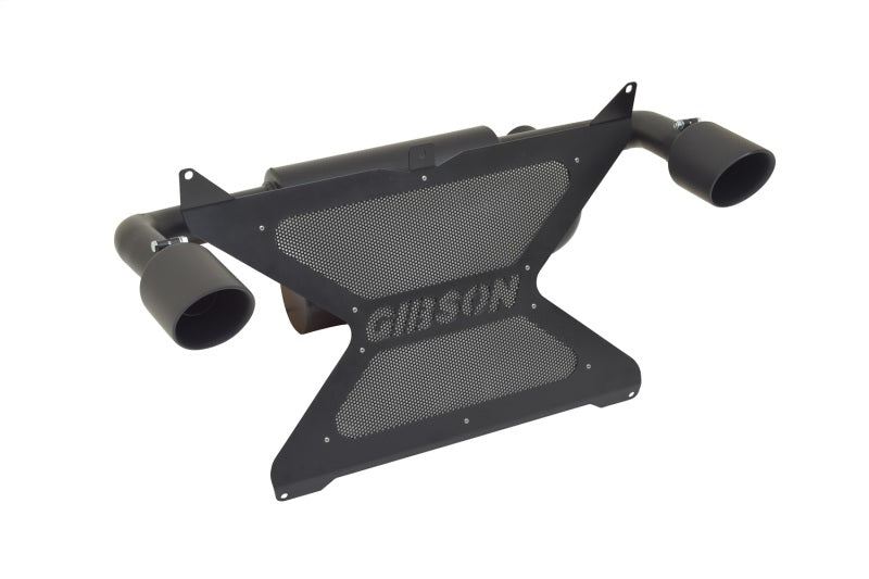 Gibson 98034 17-20 Can-Am Maverick X3 Turbo Base 2.25in Dual Exhaust - Black Ceramic
