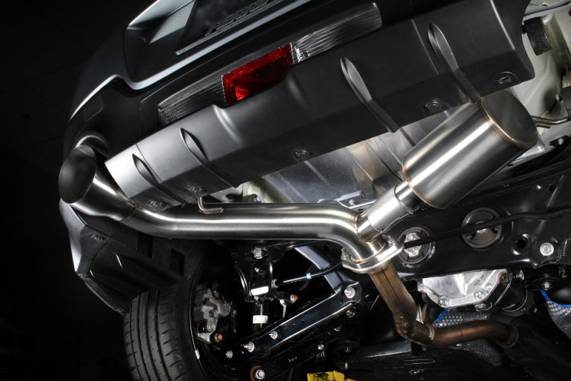 Perrin Performance PSP-EXT-368BR PERRIN 22-25 Subaru BRZ / Toyota GR86 Axle Back Exhaust SS (Single Side Exit w/Helmholtz Chamber)