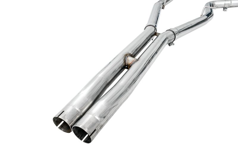 AWE Tuning 3020-32056 2015+ Dodge Charger 6.4L/6.2L SC Non-Resonated Touring Edition Exhaust - Silver Tips