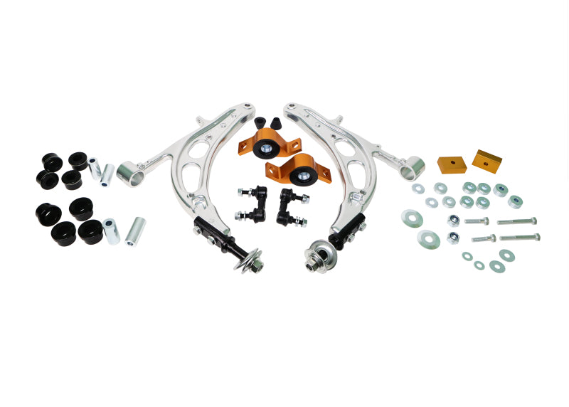 Whiteline KTA289 93-07 Subarau Impreza Front Lower Street Performance Alloy Control Arm Kit