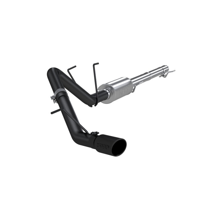 MBRP S5142BLK 09-14 Dodge RAM 1500 5.7L Cat-Back Single Side AL - Black