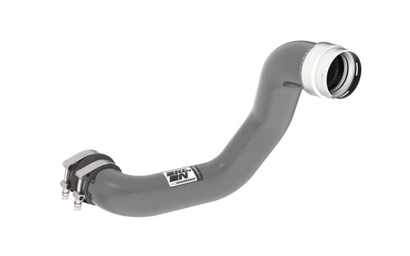 K&N Engineering 77-1021KC K&N 23-24 GM Colorado/Canyon 2.7L L4 Charge Pipe - Aluminum Tube - Gunmetal Gray