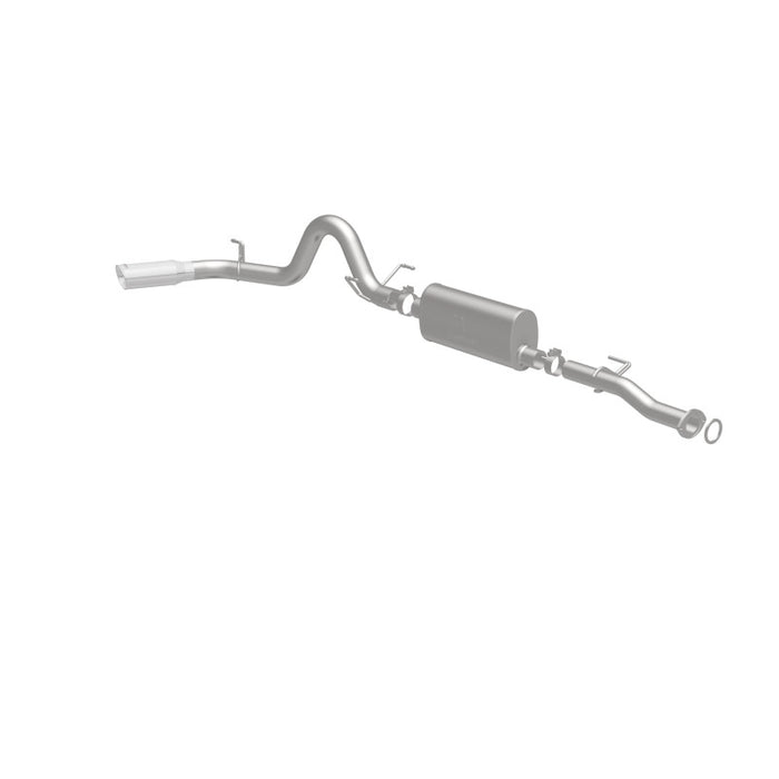 Magnaflow 19291 MagnaFlow Cat-Back 2016 Toyota Tacoma 3.5L V6 SS 3in Single Pass Side Exit Rear 4in Tip