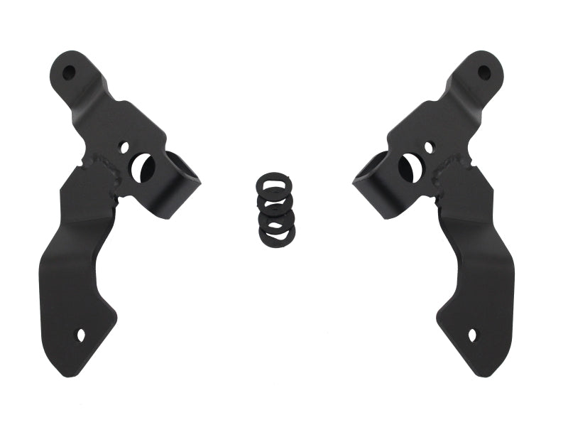 Go Rhino 730231T 18-20 Jeep Wrangler JL/JLU/Gladiator JT Light Mount - Two 3in Cubes Offset