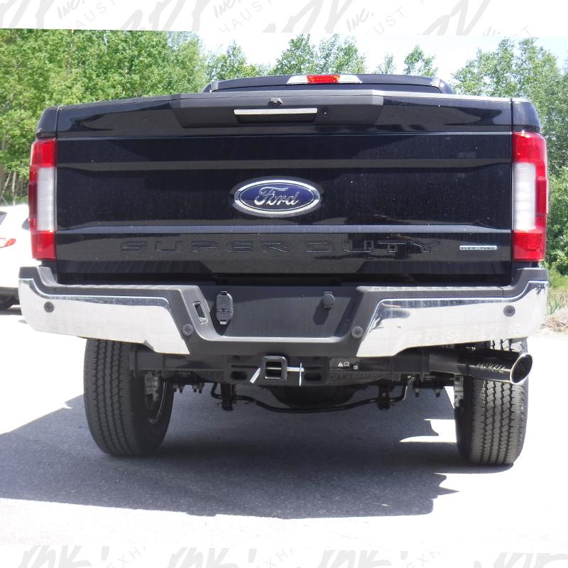 MBRP S5247304 2017+ Ford F-250/F-350 6.2L/7.3L Super/Crew Cab Single Side 4in T304 Catback Exhaust