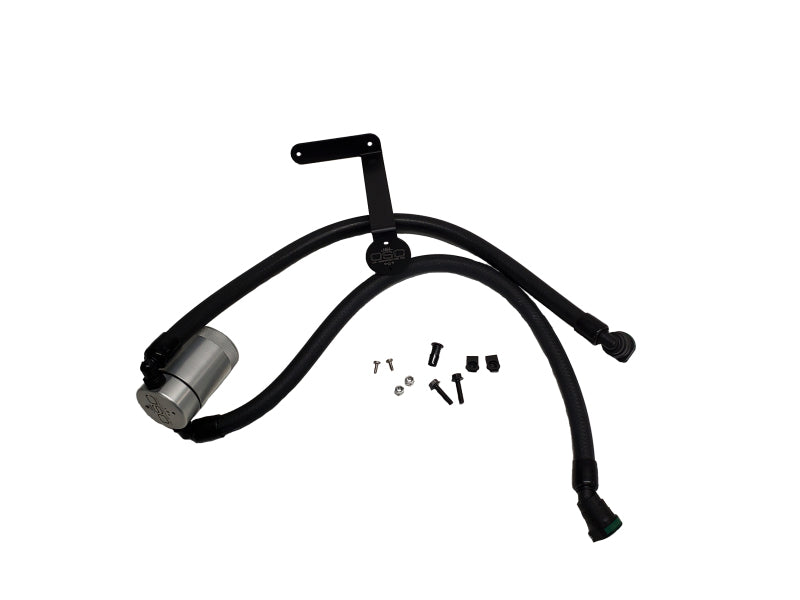 J&L 3016P-C 2011-2025 Ford F-150 2.7L/3.5L/5.0L Passenger Side Oil Separator 3.0 - Clear Anodized