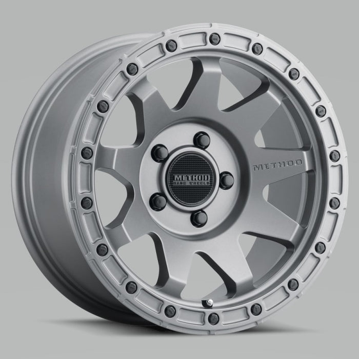 Method Wheels MR31778550500 Method MR317 17x8.5 0mm Offset 5x5 71.5mm CB Matte Black Wheel