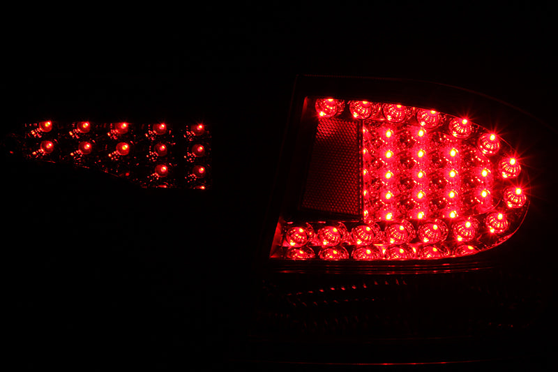 ANZO 321152 2006-2011 Honda Civic LED Taillights Black