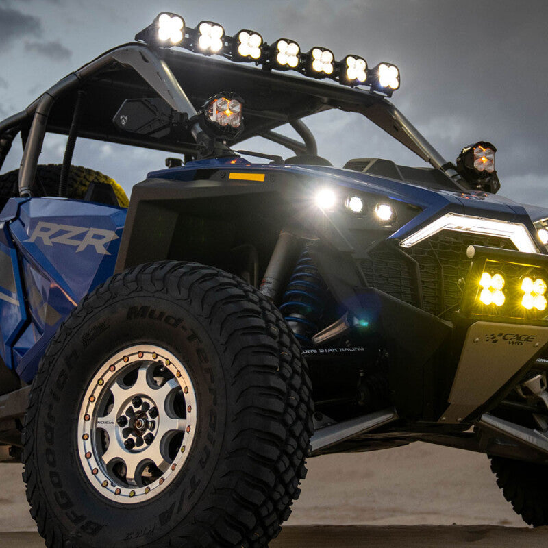 Baja Designs 448093 Polaris Pro-R 7 XL Linkable Roof Bar Kit