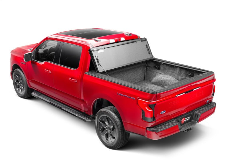 BAK 448339 21-22 Ford F-150 (Incl. 2022 Lightning) Flip MX4 5.7ft Bed Cover - Matte Finish