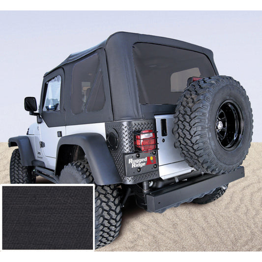 Rugged Ridge 13710.35 S-Top No Door Skins Black Tinted Windows 03-06 Wrang