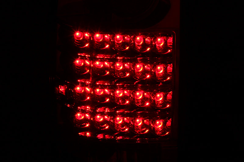 ANZO 311043 1989-1995 Toyota Pickup LED Taillights Red/Clear