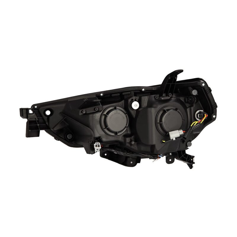 AlphaRex 880849 14-20 Toyota 4Runner LUXX LED Proj Headlights Black w/Activ Light/Seq Signal/DRL