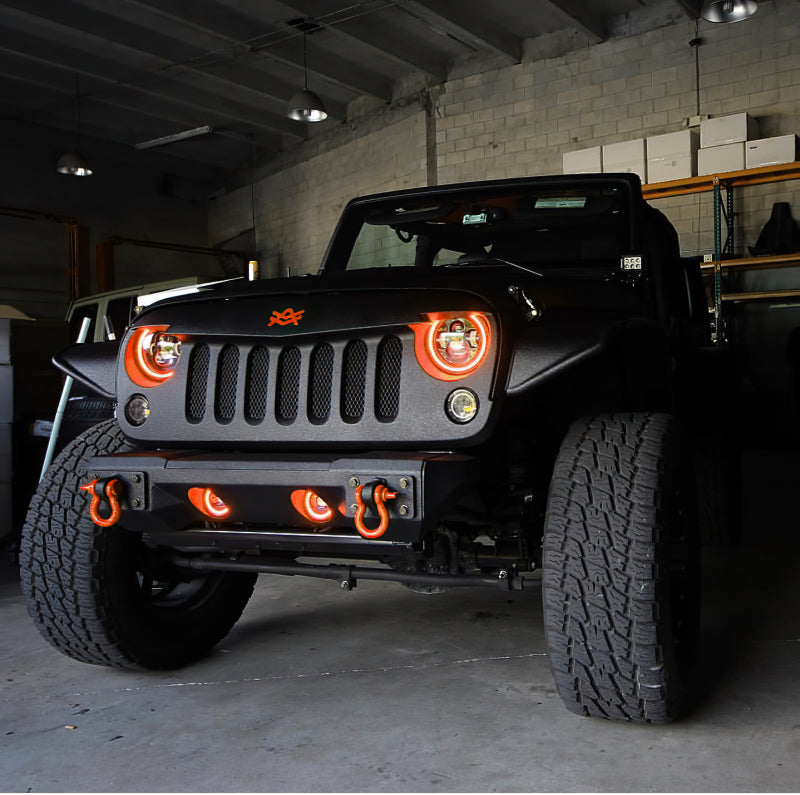 ORACLE Lighting 5769-334 Oracle 7in High Powered LED Headlights - Black Bezel - ColorSHIFT No Controller SEE WARRANTY