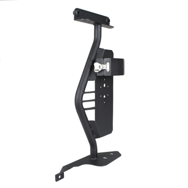 Go Rhino 701011T 18-24 Jeep Wrangler JL/JLU/JT Front Fender Jack Mount for Hi-Lift Jack - Tex. Blk
