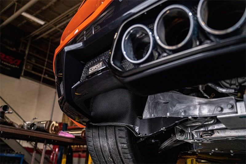 CORSA Performance AC012 Corsa 2023-2025 Chevrolet Corvette C8 Z06 Black Out Heat Protection Shields