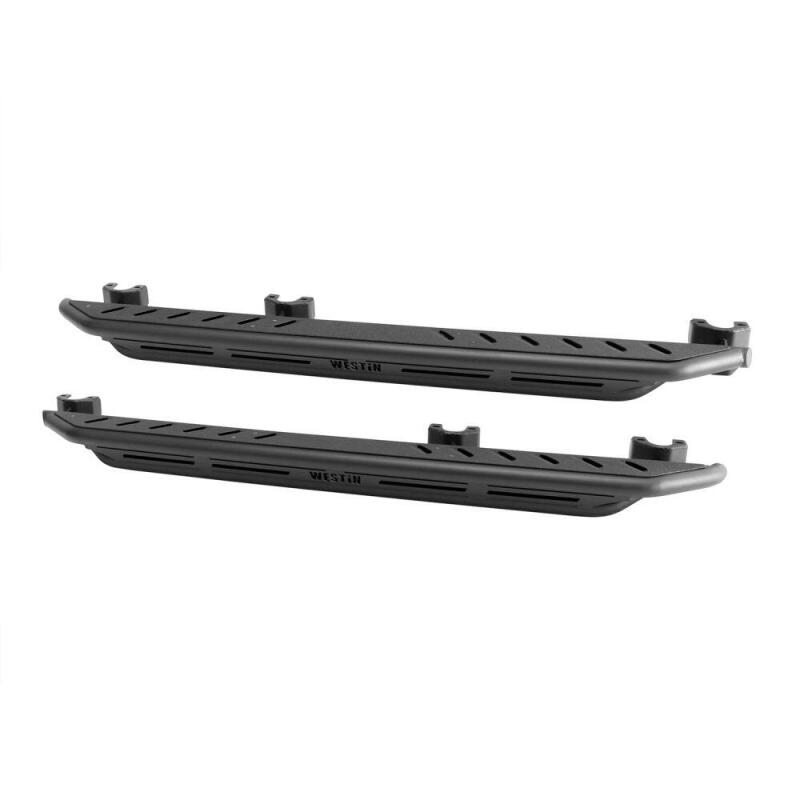Westin 42-6025 /Snyper 2018+ Jeep Wrangler JL Unlimited 4DR Triple Tube Rock Rail Steps - Textured Black
