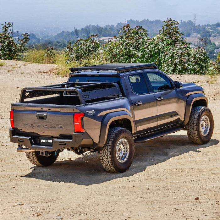 Westin 51-20015 05-21 Toyota Tacoma Overland Cargo Rack Base - Textured Black