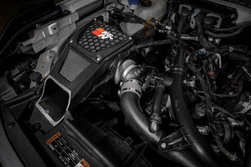 K&N Engineering 63-2619 K&N 2021 Ford Bronco V6-2.7L F/I AirCharger Performance Intake