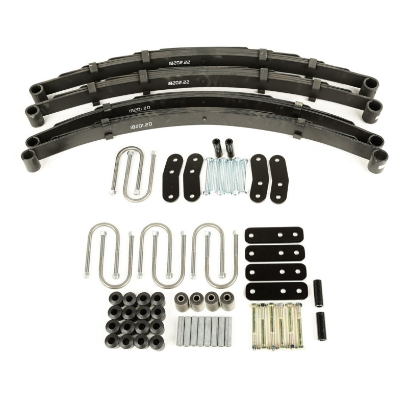 OMIX 18290.12 Omix Leaf Spring Kit Front & Rear- 87-95 Wrangler YJ