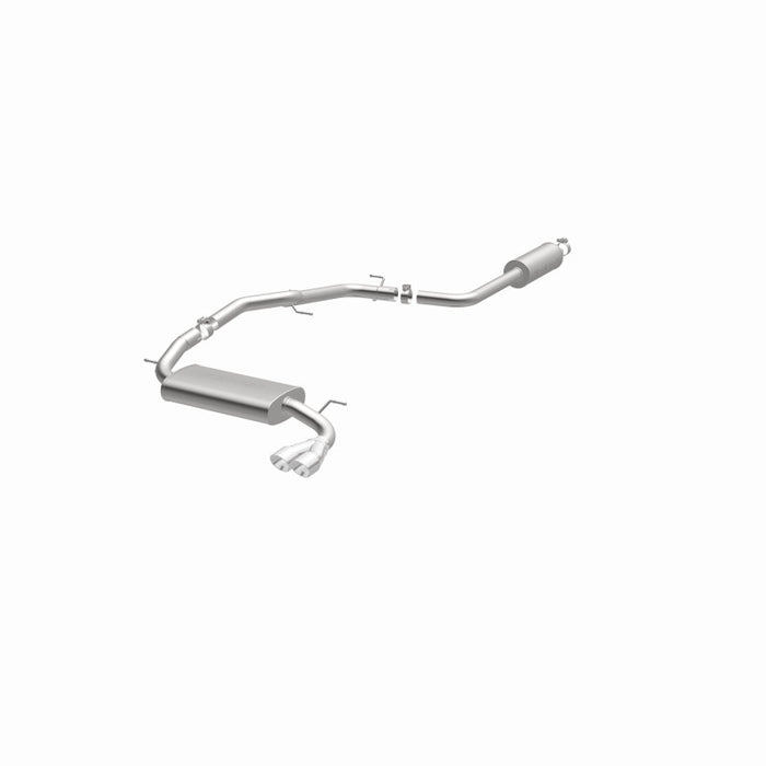 Magnaflow 15072 MagnaFlow 12 Ford Focus L4 2.0L HB Single Straight P/S Rear Exit Stainless Cat Back Perf Exhaust