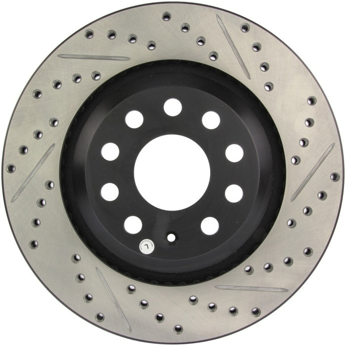 Stoptech 127.33113L StopTech 09 VW Passat CC / 06-09 Passat Slotted & Drilled Left Rear Rotor