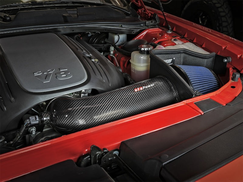 aFe 54-12162-C MagnumFORCE Intakes Stage-2 P5R Carbon Fiber AIS 11-17 Dodge Challenger/Charger V8-5.7L Hemi