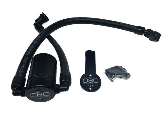J&L 3011D-B 2011-2017 Ford Mustang GT Driver Side Oil Separator 3.0 - Black Anodized
