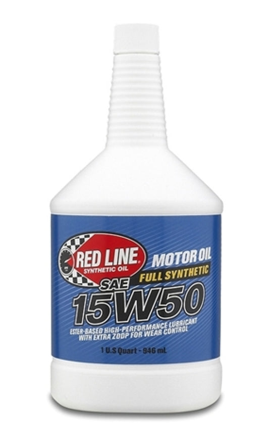 Red Line 11504 15W50 Motor Oil - Quart