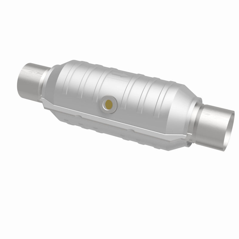 Magnaflow 51355 MagnaFlow Conv Univ 2.25in Inlet/Outlet Center/Center Round 11in Body L x 5.125in W x 15in Overall L