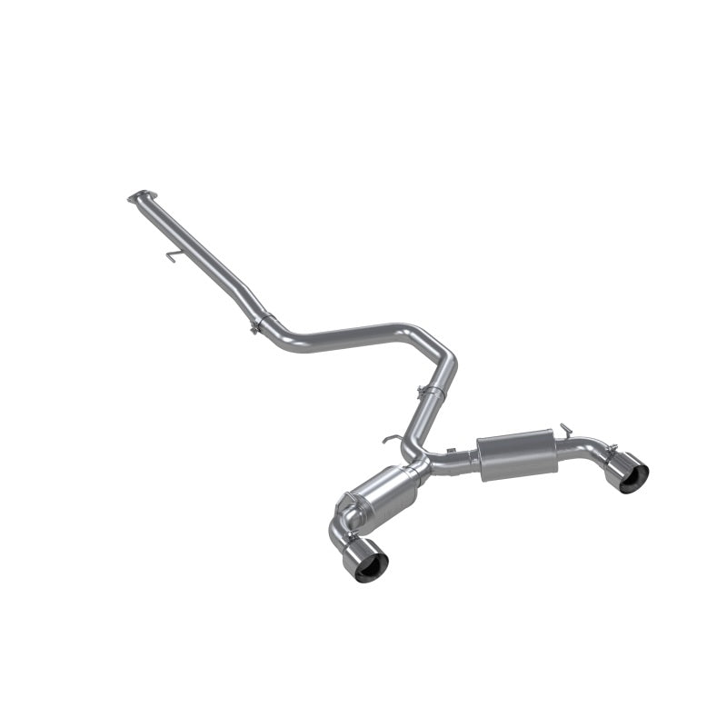 MBRP S4706AL 2019+ Hyundai Veloster N 2.0L Turbo 3in Cat Back - Aluminized Steel - T304 Tip