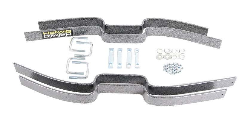 Hellwig 9706 16-21 Ford F-250 Helper Spring Kit w/ Factory Contact Overload Springs - 2 Additional Leaves