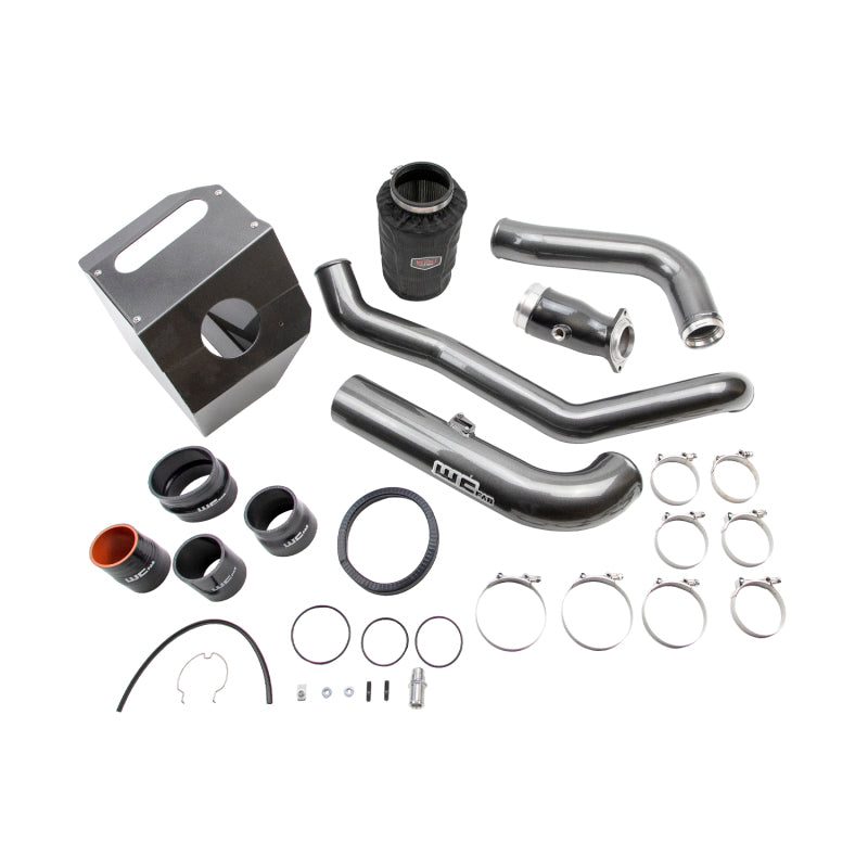 Wehrli WCF100441-GW 17-19 Chevrolet 6.6L L5P Duramax High Flow Intake Bundle Kit Stage 2 - Gloss White