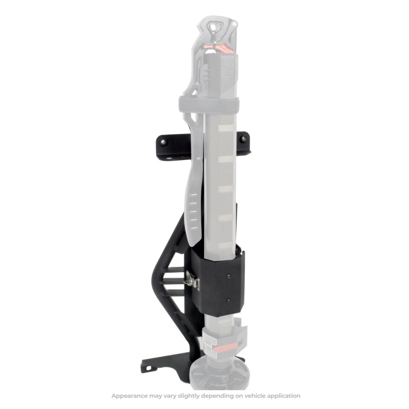 Go Rhino 701007T 07-18 Jeep Wrangler JK/JKU Front Fender Jack Mount for Xventure Gear EG Jack - Tex. Blk