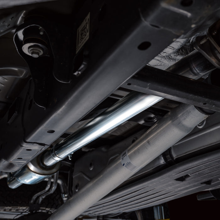 AWE Tuning 3020-33402 2021+ Ford F-150 Tremor (w/ Bumper Cutouts) 0FG Non-Resonated Catback -Diamond Black Tips