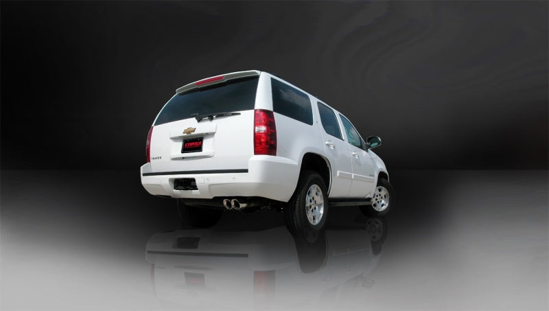 CORSA Performance 14912 Corsa 2009-2014 Chevrolet Tahoe 5.3L V8 Polished Sport Cat-Back Exhaust
