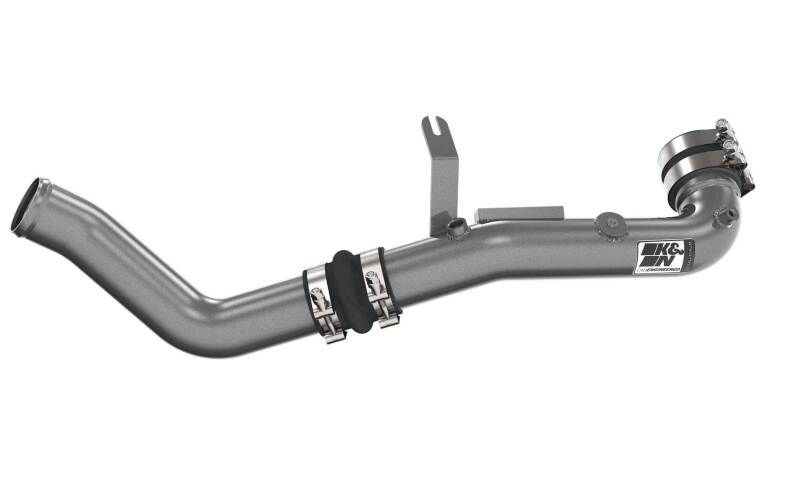 K&N Engineering 77-1022KC K&N 22-24 Honda Civic 1.5L L4 Aluminum Charge Pipe Kit - Gunmetal Gray