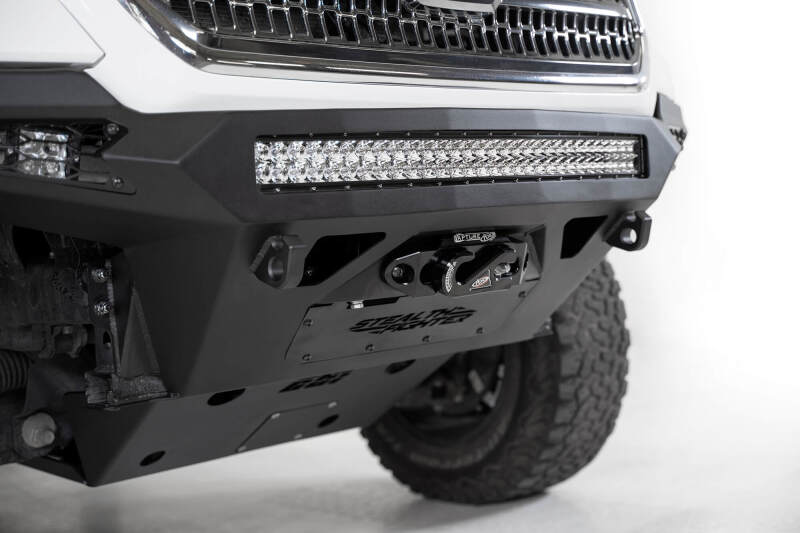 Addictive Desert Designs F681202200103 16-19 Toyota Tacoma Stealth Fighter Front Bumper w/ Winch Mount