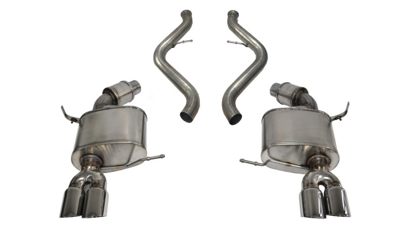CORSA Performance 14568 Corsa 2008-2012 BMW M3 Convertible E93 Polished Sport Cat-Back Exhaust