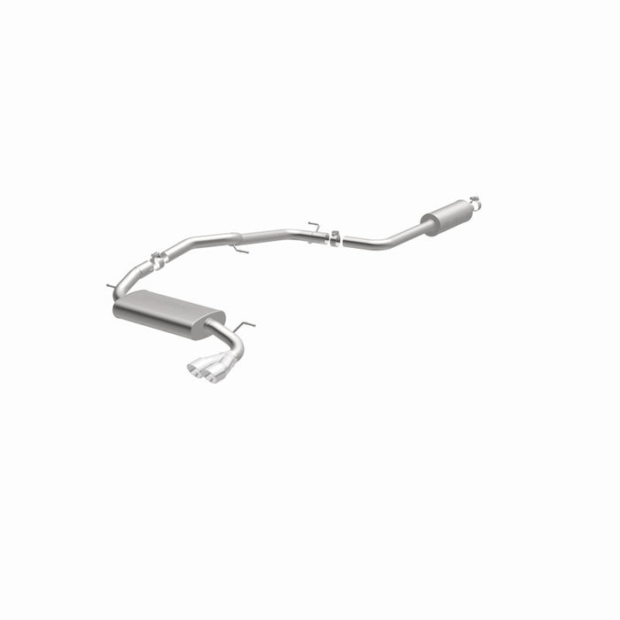Magnaflow 15072 MagnaFlow 12 Ford Focus L4 2.0L HB Single Straight P/S Rear Exit Stainless Cat Back Perf Exhaust