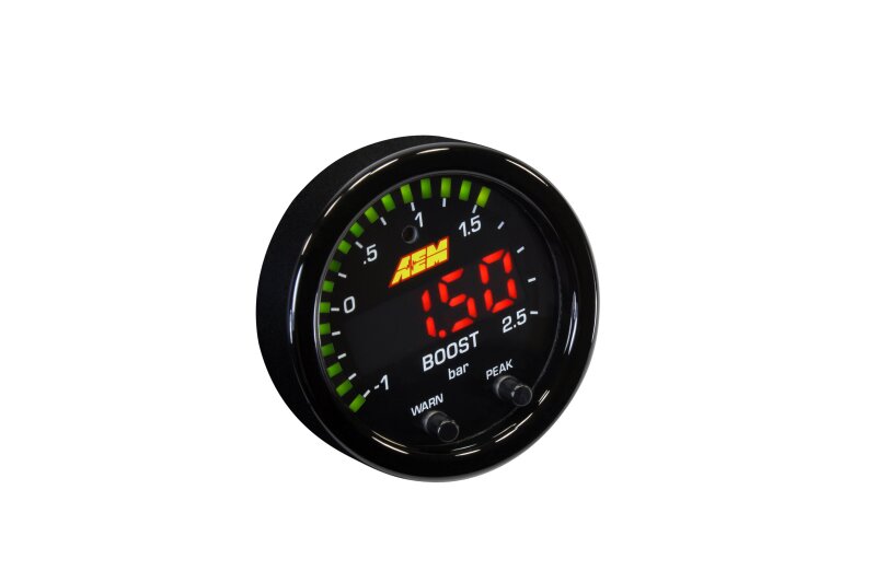 AEM 30-0306 X-Series Boost Pressure -30inHg 35psi Gauge