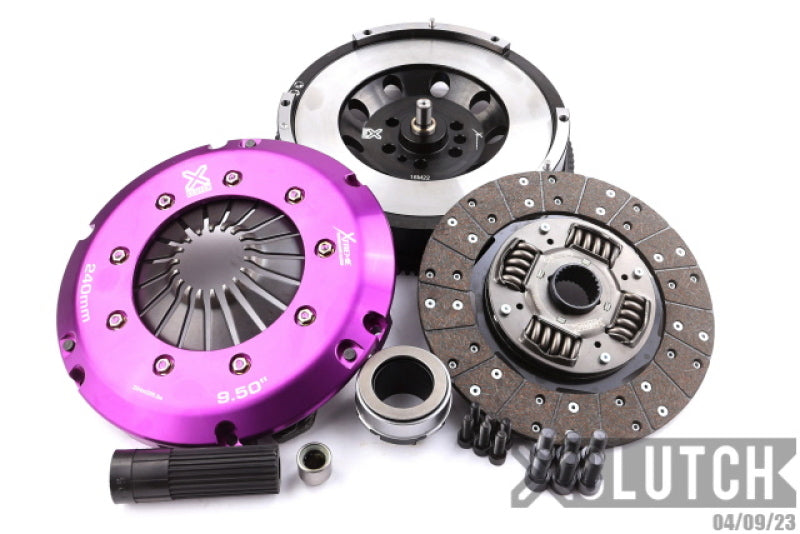 XCLUTCH XKBM24564-1A XClutch 11-13 BMW 335is Base 3.0L Stage 1 Sprung Organic Clutch Kit (6 Bolt/PB in Input Shaft)