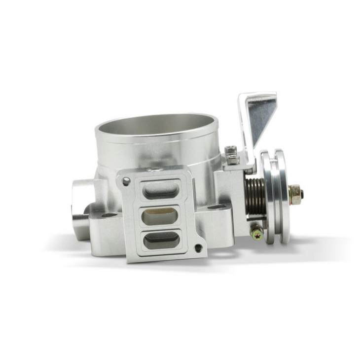 BLOX Racing BXIM-00218-SI 72mm Billet Throttle Body - Anodized Silver