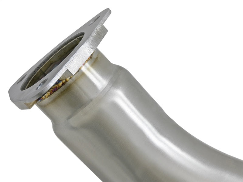 aFe 49-36623-P Takeda 3in 304 SS Cat-Back Exhaust w/ Tri-Polished Tips 17-18 Honda Civic Type R L4 2.0L (t)
